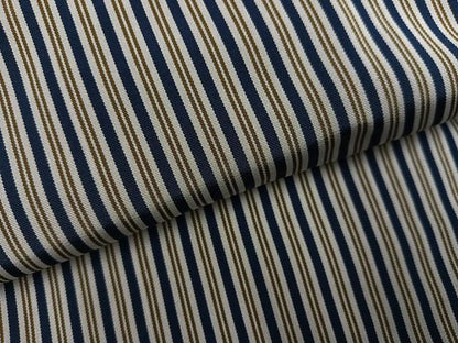 平和屋着物●男性　馬乗り袴　縞　正絹　逸品　AABJ9286ph