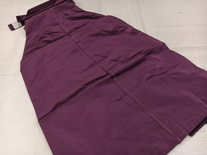 平和屋着物●男性　馬乗り袴　色無地　茄子紺色　未使用　AABJ9290ph