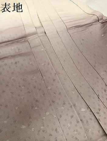 平和屋着物●男性　行灯袴　桜地紋　銀通し地　AABJ9297ph