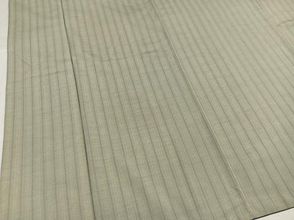 平和屋着物●上質な紬　間道　正絹　逸品　AABJ9307ph
