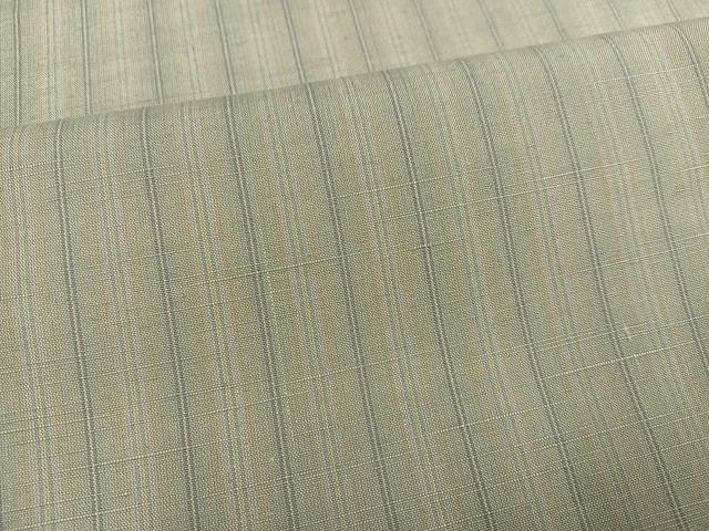 平和屋着物●上質な紬　間道　正絹　逸品　AABJ9307ph