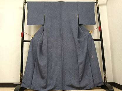 平和屋着物●伝統工芸伝承者　今坂國雄　江戸小紋　宝尽くし　正絹　逸品　AABJ9315ph