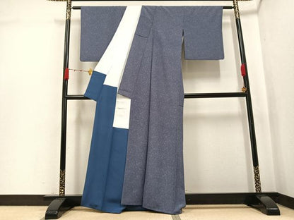 平和屋着物●伝統工芸伝承者　今坂國雄　江戸小紋　宝尽くし　正絹　逸品　AABJ9315ph