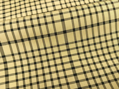 平和屋着物●本場縞大島紬　格子　正絹　逸品　AABJ9320ph