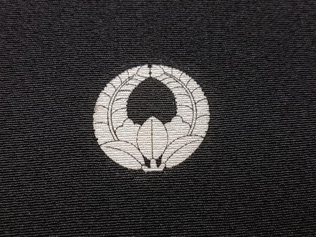 平和屋着物●金彩友禅　卓越技能者・名工・和田光正　黒留袖　渡り橋浜松花文　金銀彩　正絹　逸品　AABJ9324ph