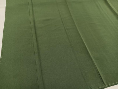 平和屋着物●上質な色無地　麴甚色　正絹　逸品　未使用　AABJ9329ph