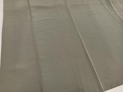 平和屋着物●上質な色無地　生壁色　正絹　逸品　AABJ9330ph