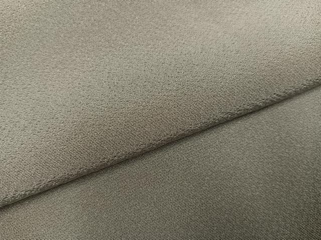 平和屋着物●上質な色無地　生壁色　正絹　逸品　AABJ9330ph