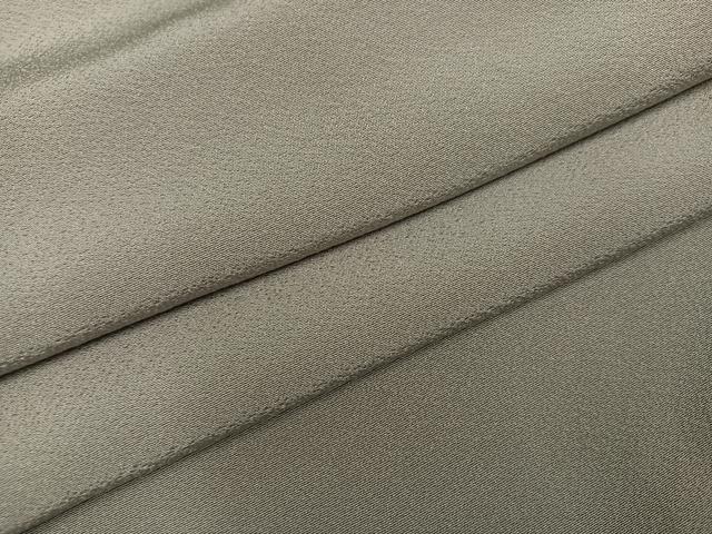 平和屋着物●上質な色無地　生壁色　正絹　逸品　AABJ9330ph