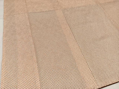 平和屋着物●大変加工の良い総絞り小紋　正絹　逸品　未使用　AABJ9339ph