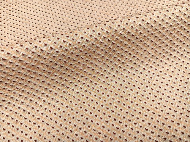 平和屋着物●大変加工の良い総絞り小紋　正絹　逸品　未使用　AABJ9339ph