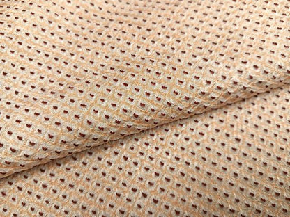 平和屋着物●大変加工の良い総絞り小紋　正絹　逸品　未使用　AABJ9339ph