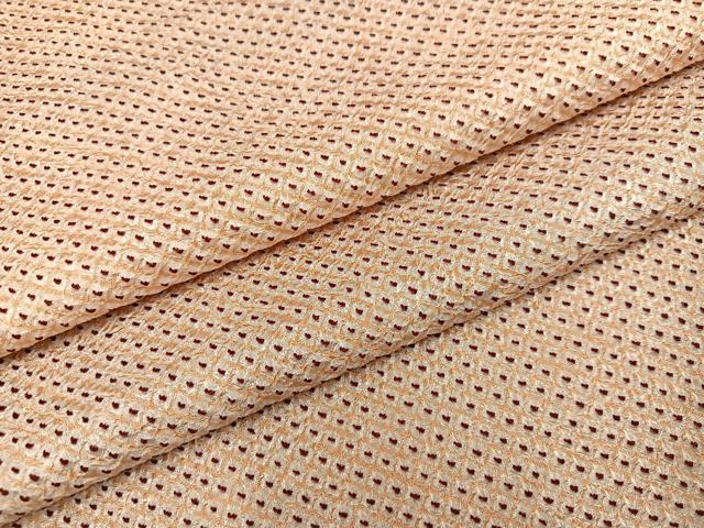 平和屋着物●大変加工の良い総絞り小紋　正絹　逸品　未使用　AABJ9339ph