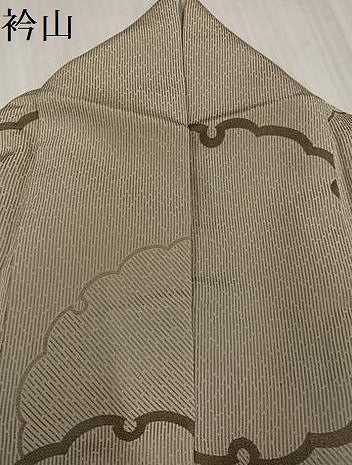 平和屋着物●世界的友禅作家　千地泰弘　小紋　雪輪文　正絹　逸品　AABJ9364ph