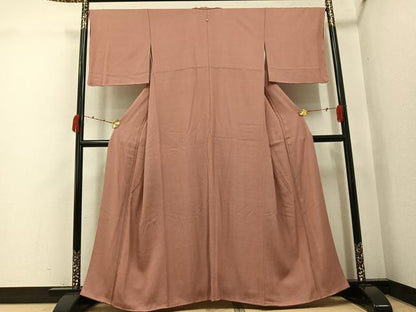 平和屋着物●江戸小紋　角通し　正絹　逸品　未使用　AABJ9377ph