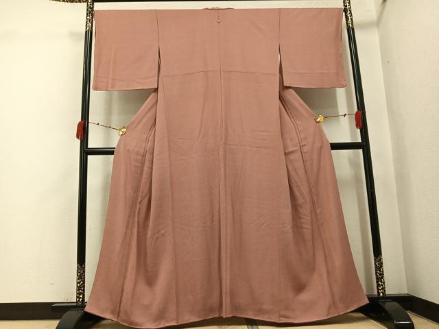 平和屋着物●江戸小紋　角通し　正絹　逸品　未使用　AABJ9377ph