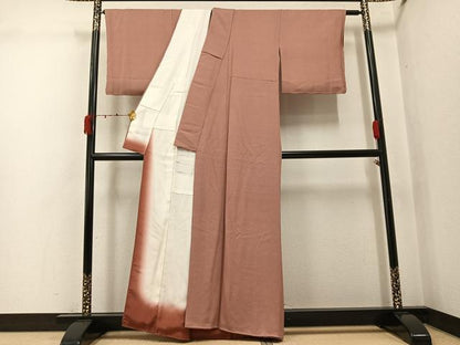 平和屋着物●江戸小紋　角通し　正絹　逸品　未使用　AABJ9377ph