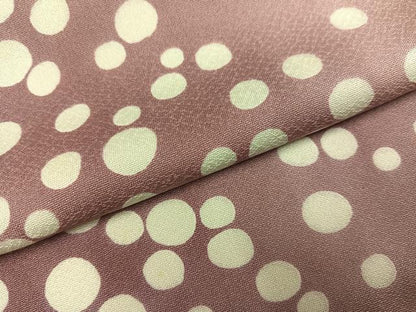 平和屋着物●上質な小紋　霞文　暈し染め　正絹　逸品　AABJ9405ph