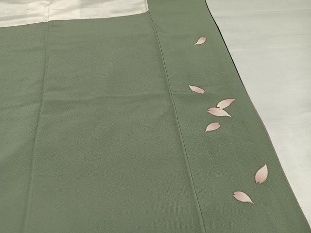 平和屋着物●訪問着　地紙源氏香花文　暈し染め　金彩　正絹　逸品　AABJ9431ph