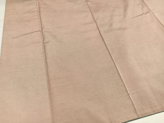 平和屋着物●上質な紬　霞文　正絹　逸品　AABJ9434ph