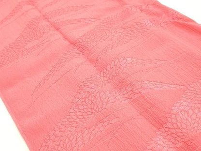 平和屋着物●和装小物　帯締め・帯揚げセット　平組　芝草文　暈し　逸品　未使用　AABJ9454ay