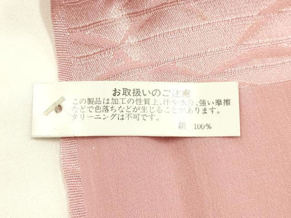 平和屋着物＊夏物　和装小物　帯締め・帯揚げセット　平組　レース組　花やわらぎ　芝花地紋　逸品　未使用　AABJ9457ay