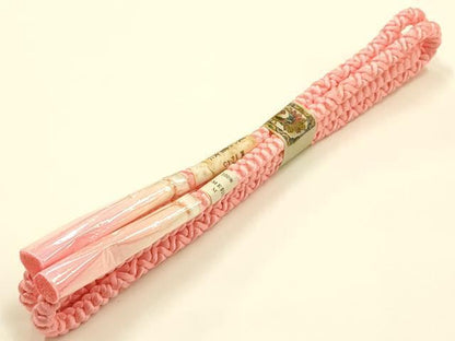 平和屋着物●和装小物　振袖用帯締め・帯揚げセット　総絞り　逸品　未使用　AABJ9459ay