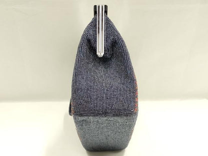 平和屋着物▼和装小物　和装バッグ　ビーズバッグ　ハンドバッグ　逸品　AABJ9493ay