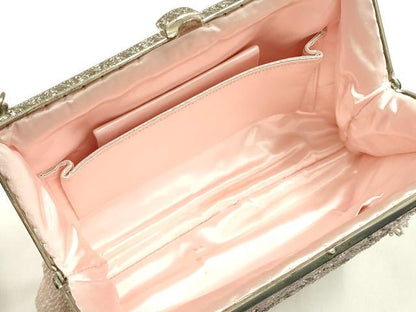 平和屋着物▼和装小物　和装バッグ　ビーズバッグ　ハンドバッグ　花柄　逸品　AABJ9499ay