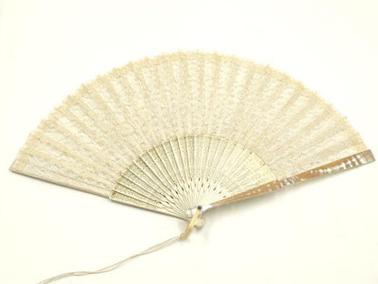 平和屋着物▼和装小物　扇子4点セット　アバニコ扇子　フラメンコ　スペイン製　逸品　AABJ9504ay