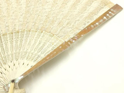 平和屋着物▼和装小物　扇子4点セット　アバニコ扇子　フラメンコ　スペイン製　逸品　AABJ9504ay