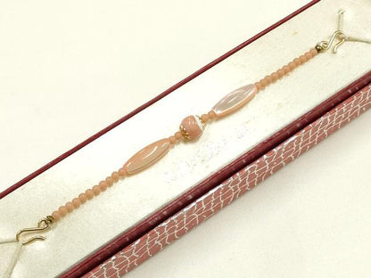 平和屋着物▼和装小物　羽織紐　まとめて10点　パール　シェル　天然石　逸品　AABJ9528ay