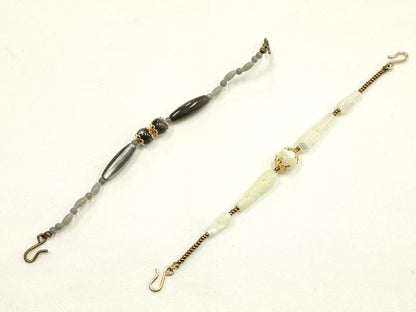 平和屋着物▼和装小物　羽織紐　まとめて10点　シェル　天然石　堆朱　逸品　AABJ9531ay