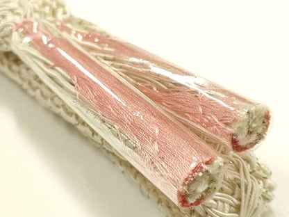 平和屋着物＊夏物　和装小物　帯締め・帯揚げセット　レース組　平組　蛍暈し　金糸　銀彩　逸品　未使用　AABJ9553ay