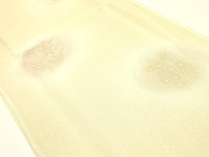 平和屋着物＊夏物　和装小物　帯締め・帯揚げセット　レース組　平組　伊賀組紐　雪輪花地紋　丹後ちりめん　逸品　未使用　AABJ9554ay