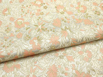 平和屋着物▼西陣　川島織物　和装小物　テーブルセンター　香花　金糸　逸品　AABJ9564ay