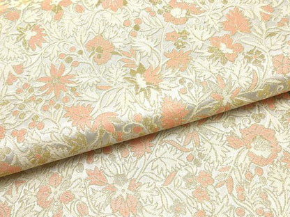 平和屋着物▼西陣　川島織物　和装小物　テーブルセンター　香花　金糸　逸品　AABJ9565ay