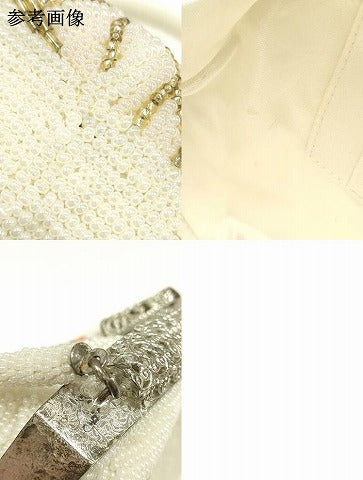 平和屋着物▼和装小物　和装バッグ　ハンドバッグ　ビーズバッグ　蜀江花文　逸品　AABJ9570ay