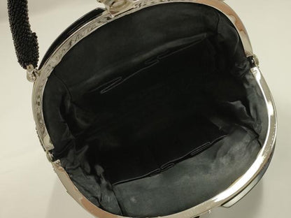 平和屋着物▼和装小物　和装バッグ　ハンドバッグ　ビーズバッグ　花柄　逸品　AABJ9579ay