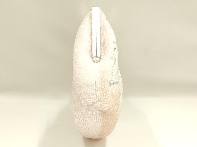 平和屋着物▼和装小物　和装バッグ　ハンドバッグ　ビーズバッグ　チェーンバッグ　ラインストーン　逸品　AABJ9584ay