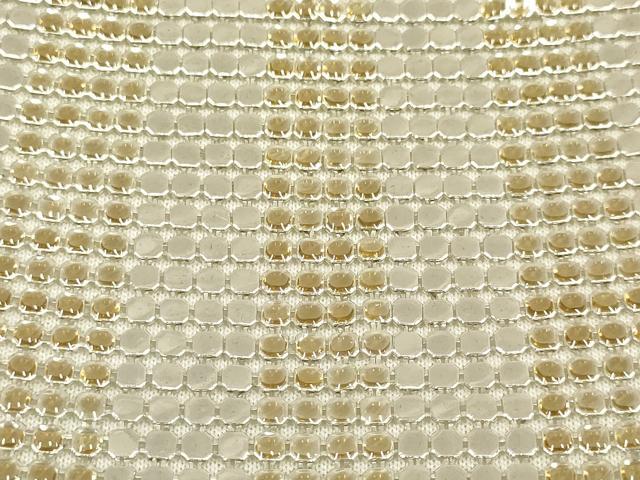 平和屋着物▼和装小物　和装バッグ　ハンドバッグ　メタルメッシュ　パーティー　逸品　未使用　AABJ9587ay