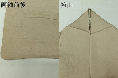 平和屋着物▽訪問着　単衣　樹林文　三越扱い　正絹　逸品　AABJ9613jh