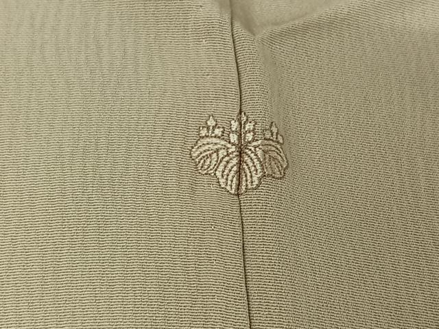 平和屋着物▽訪問着　単衣　樹林文　三越扱い　正絹　逸品　AABJ9613jh