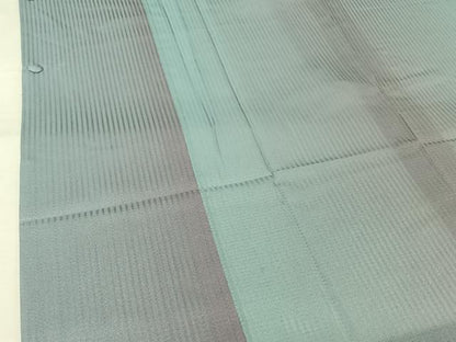 平和屋着物▽道行コート　スリーシーズン　春夏秋　塵除け　霞文　ロング丈　正絹　逸品　AABJ9621jh