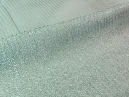 平和屋着物▽道行コート　スリーシーズン　春夏秋　塵除け　霞文　ロング丈　正絹　逸品　AABJ9621jh