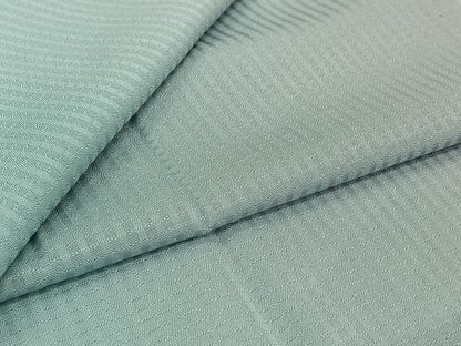 平和屋着物▽道行コート　スリーシーズン　春夏秋　塵除け　霞文　ロング丈　正絹　逸品　AABJ9621jh