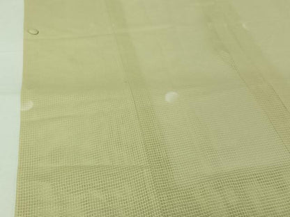 平和屋着物▽道行コート　スリーシーズン　春夏秋　塵除け　丸文　ロング丈　正絹　逸品　AABJ9624jh