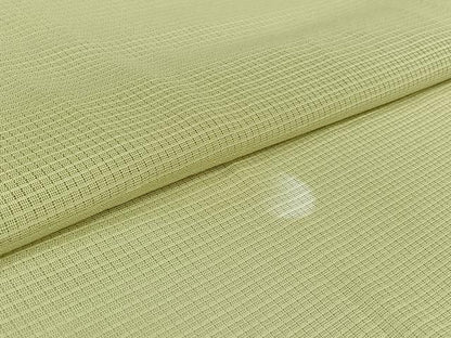 平和屋着物▽道行コート　スリーシーズン　春夏秋　塵除け　丸文　ロング丈　正絹　逸品　AABJ9624jh