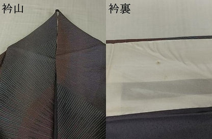 平和屋着物▽上質な小紋　単衣　花火　金彩　正絹　逸品　AABJ9629jh