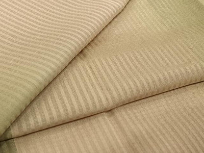 平和屋着物▽道行コート　スリーシーズン　春夏秋　塵除け　霞文　ロング丈　正絹　逸品　AABJ9635jh